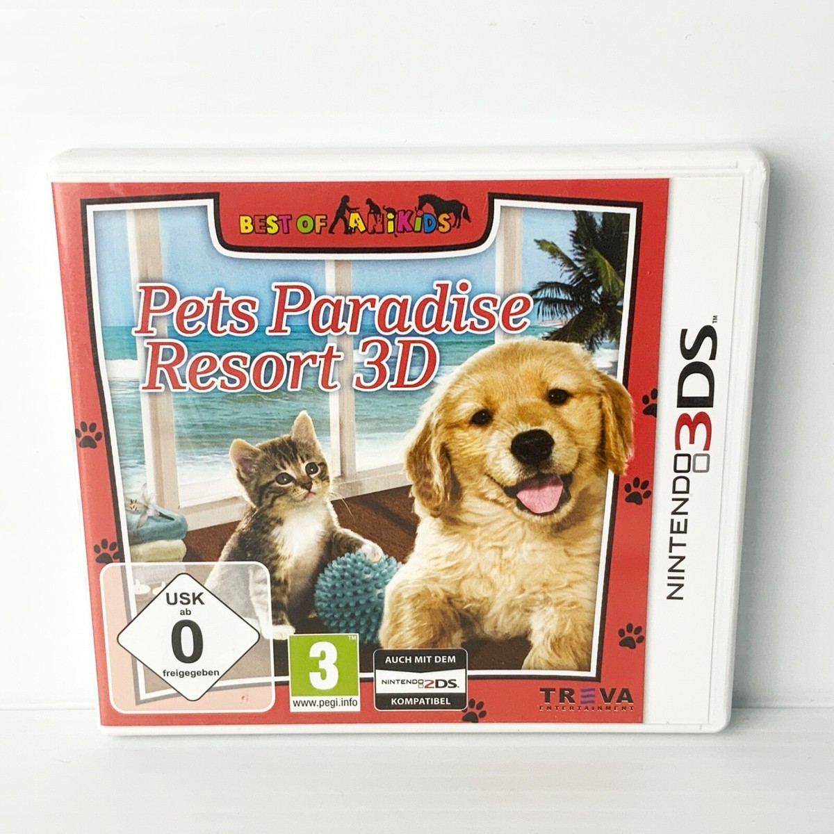 Pets Paradise Resort 3D Nintendo 3DS Tested Working Free
