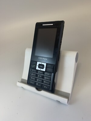 Gemütliches Telefon 2G schwarz entsperrt 30MB zuverlässiges Handy Tastentelefon