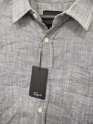 Wyatt - Navy Chambray | Rails Clothing Wyatt - Navy Chambray | Rails Clothing