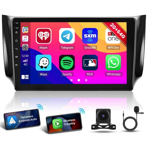 Inefala 2G+64G Android 13 Radio Dash Kit for Nissan Sentra 2013-2017