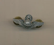 Master Navigator wings WWII style with wreath and star small size post WWII make