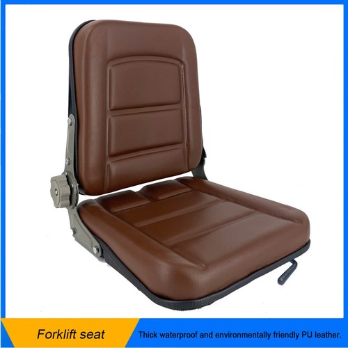Universal Waterproof Durable Tractor Seat for Dumper Forklift Mower Digger Brown