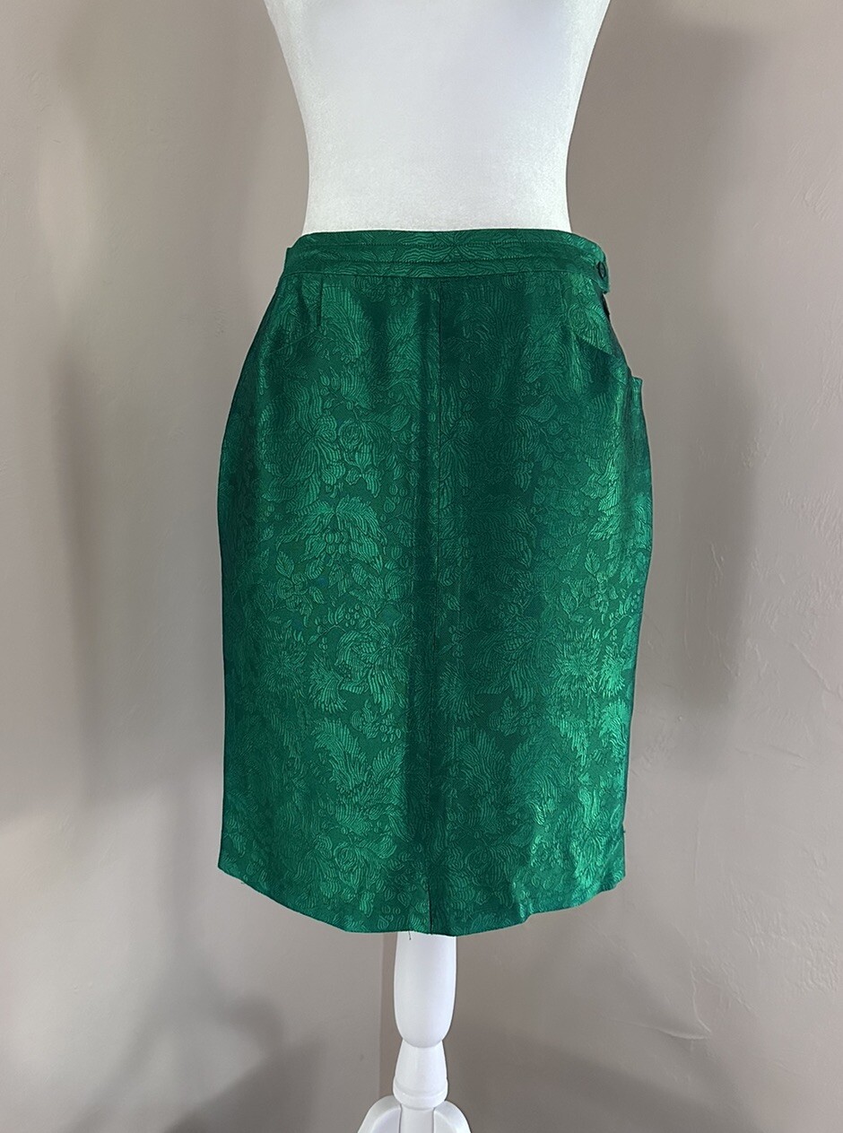 Gonna da passerella vintage YSL Yves Saint Laurent Rive sinistra