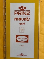 PRINZ STAMP MOUNTS 240/120 -  MINATURE SHEETS, S/S FRANKLIN,WASHINGTON, ETC