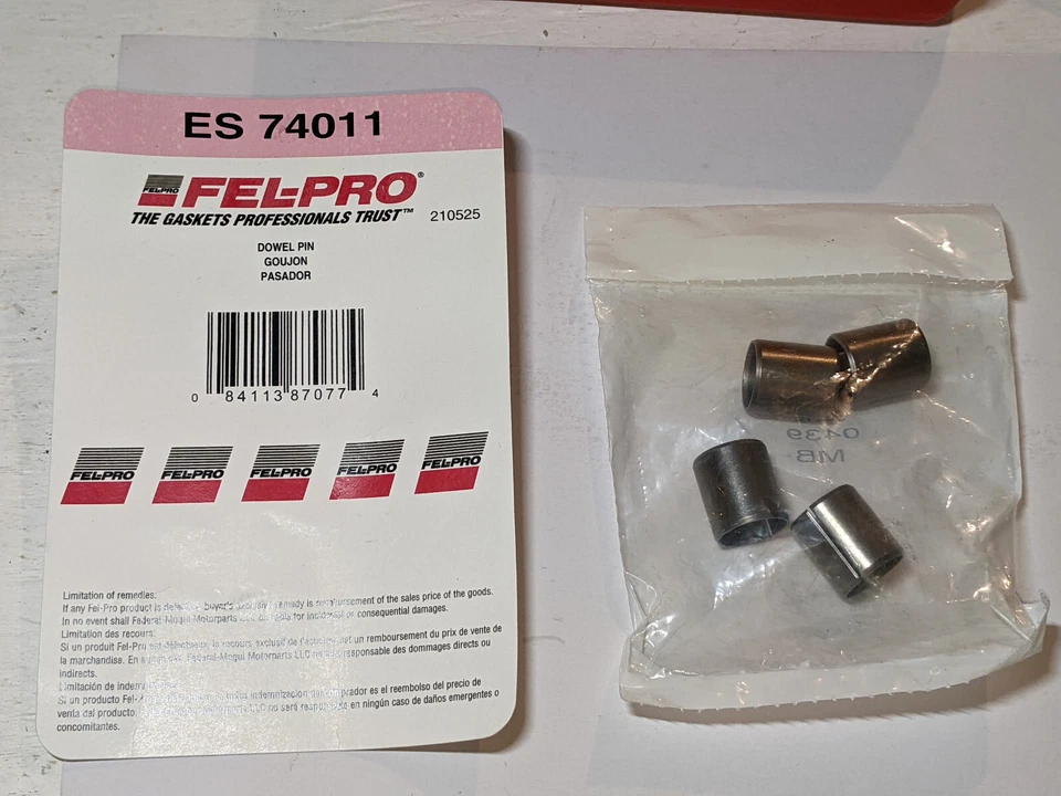 2.3 Tacos de localización de culata Ford 2.3/2.5 1974-2001 SOHC Lima nuevo paquete de 4 Foto 4 de 4