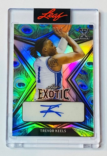 2022-23 Foglia Esotica Auto Pavone Prisma Trevor Chiglie Knicks XRC 5/7 - Foto 1 di 2