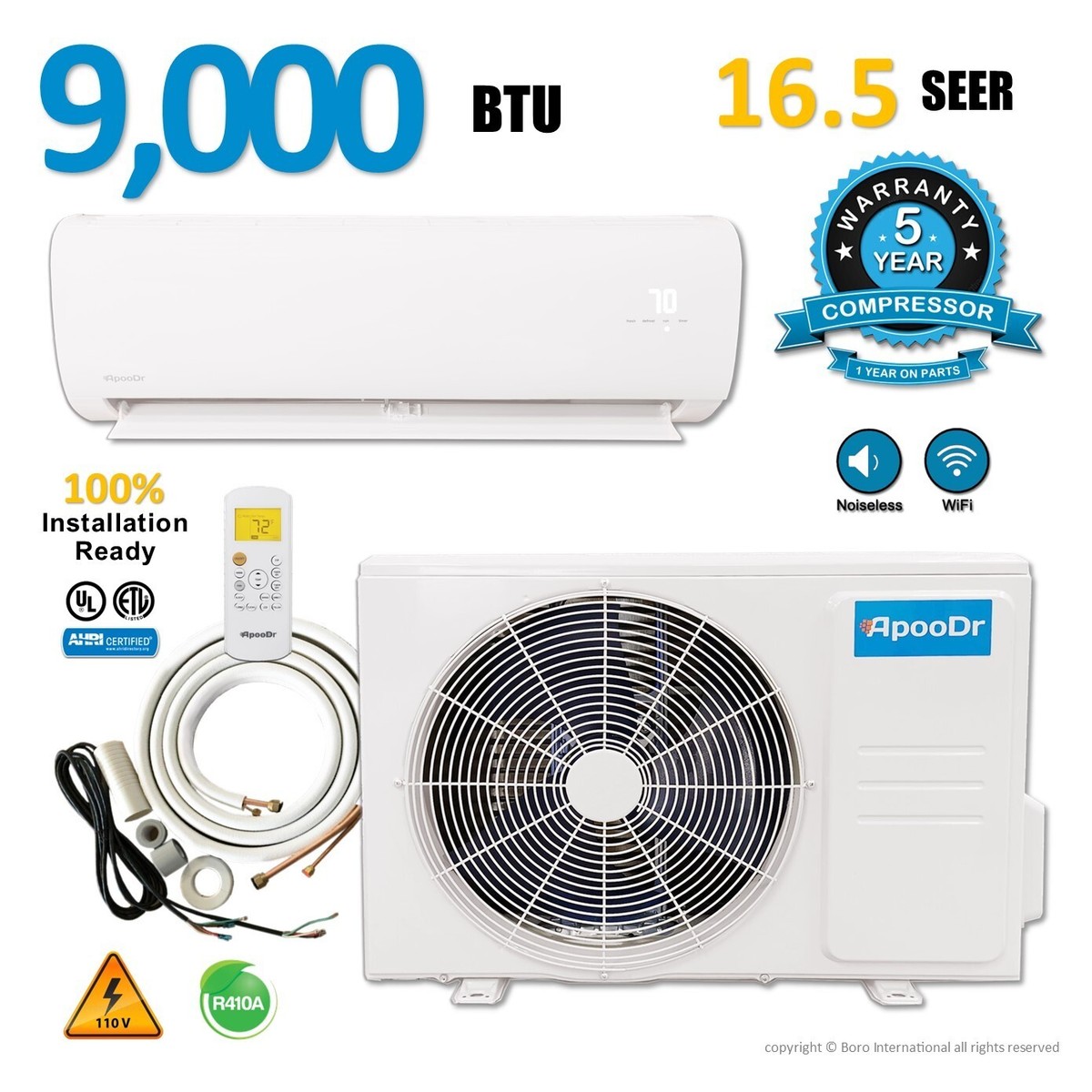 Senville How Many Watts Does A 9000 Btu Mini Split Use Senville
