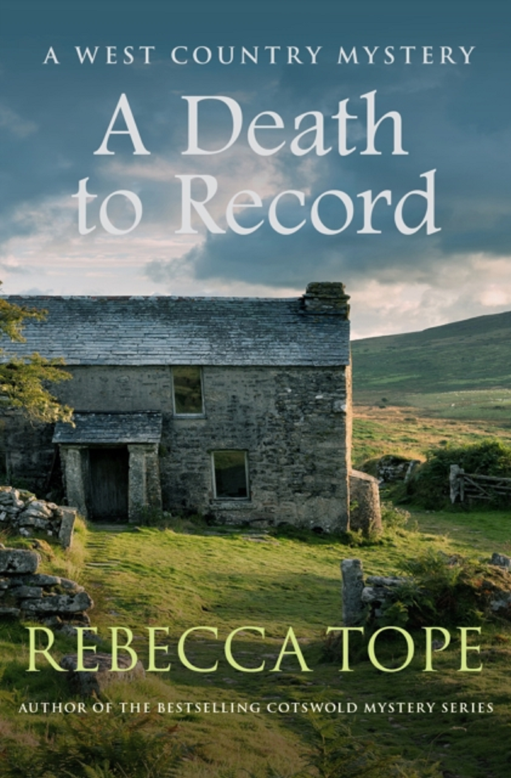 A DEATH TO RECORD - REBECCA TOPE BOOK - PAPERBACK NEW