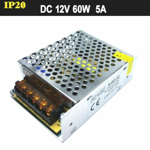 Fuente de alimentación DC 12V LED transformador led driver fuente de alimentación conmutada adaptador 3W-720W - Imagen 14 de 26
