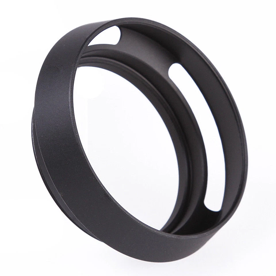 Vented Curved Metal Lens Hood 37/39/40.5/43/46/49/52/55/58/62/67/72/77 mm - image 3 of 4