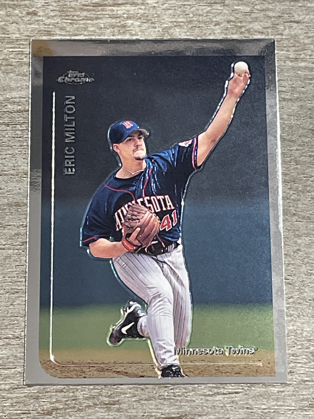 Eric Milton 1999 Topps Chrome Twins #156  *I483*