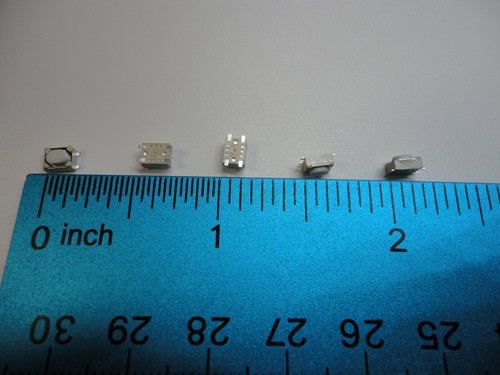 Paquete de 10 piezas de botones micro nano interruptor táctil momentáneo de 3x4x2 mm 4 pines - Imagen 8 de 10