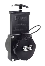 Valterra 3" RV Waste Dump Gate Valve with Cap Plumbing Termination
