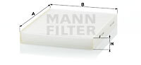 Mann-Filter CU 26 001 Filter, Innenraumluft FÜR Hyundai
