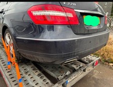 Mercedes Benz E-Klasse W212 Heck Stoßstange  PDC  Blau 359 Hinten