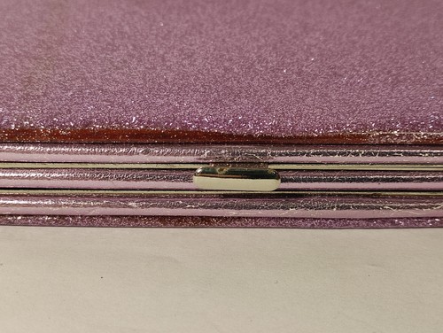 Étui/Portefeuille pour SmartPhone (Motif Paillette) Neuf avec défault mineur - Photo 5 sur 5