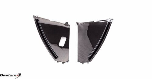 2008-2017 Hayabusa GSX1300R Front Inner Cover Trim Fairing Cowl Carbon Fiber - Foto 2 di 4