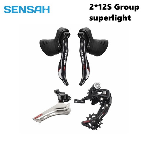 SENSAH EMPIRE Pro 2x12 Speed 24s Road Groupset Road Bike Build Kit Mini