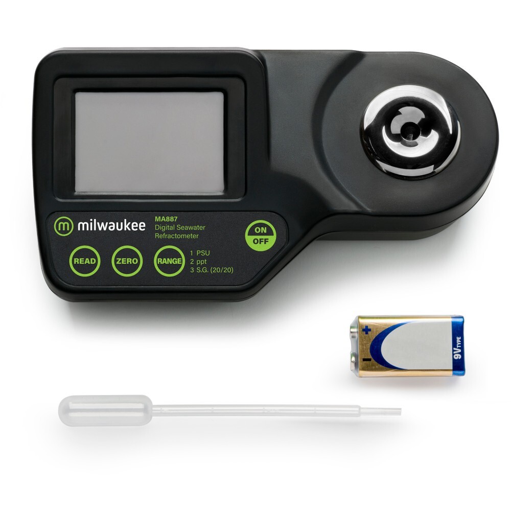 Milwaukee MA887 Digital Salinity Tester Refractometer