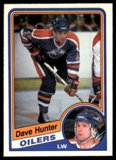 1984-85 O-Pee-Chee Dave Hunter Edmonton Oilers #246