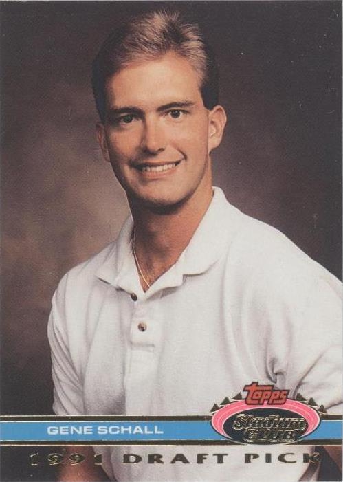 1991 Topps Stadium Club Skydome - Gene Schall #165 - 1 of 1