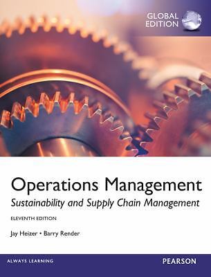 Operations Management, Global Edition by Jay Heizer . Barry Render