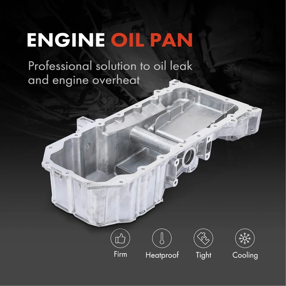 Panela de óleo do motor para Chrysler 300 2005-2014 Dodge Charger 2007-2020 Magnum V8 5.7L - Imagem 2 de 4