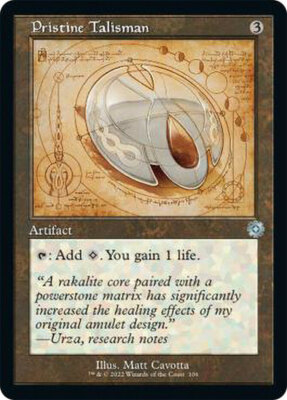 MTG Pristine Talisman - Retro Schematic NM-Mint The Brothers' War: Retro Frame A