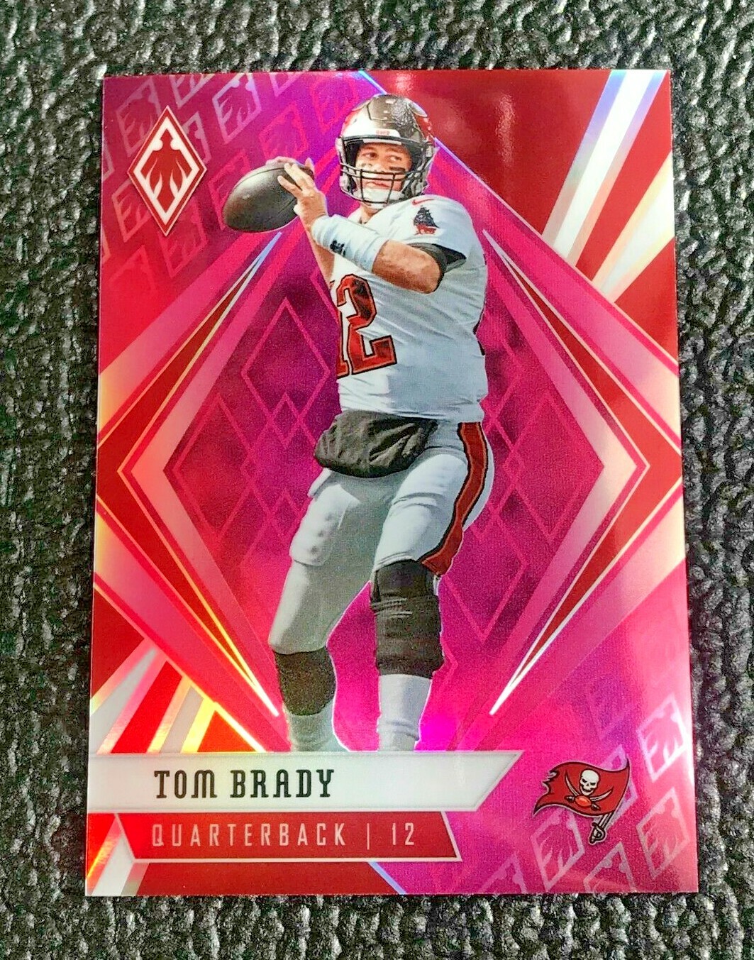 🔥TOM BRADY 2020 PHOENIX FOOTBALL PINK REFRACTOR #'d/199!🔥BUCCANEERS!