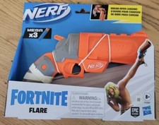 Fortnite Flare Nerf Gun Mega X 3 Rare Epic Games With Darts NEW SEALED Free Ship
