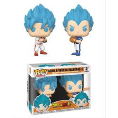 Funko POP! Animation: Goku & Vegeta [Baseball] (BoxLunch) [2-Pack]