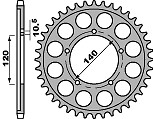 Pignon arrière C45 haute résistance Suzuki GSXR 1000 pas 530 JTR1800.42