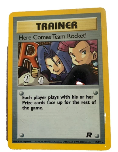 Holo Pokémon TCG Team Rocket Individual Collectible Card Game Cards