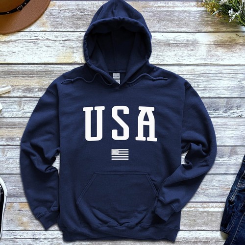 USA Hoodie | USA Pullover Hoodie | United States Hoodie - Picture 6 of 10