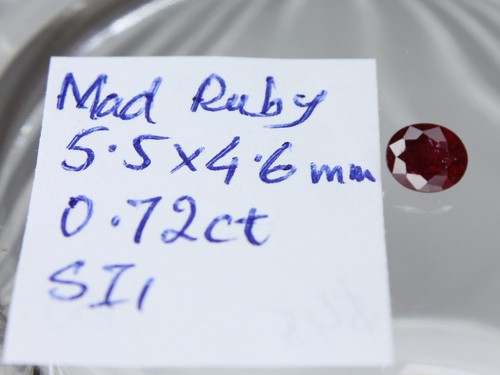 1x Natural Ruby Oval Cut Loose Faceted Gemstone Many Sizes Below 1ct Africa - Picture 41 of 278