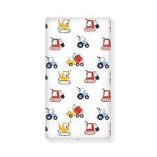 Truck Baby Crib Sheets for Boys Girls Colorful Trucks Fitted Crib Sheet for S...