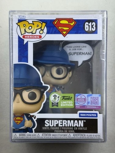 Funko Pop Superman ECCC 2026 Con Sticker Exclusive LE 1500 IN HAND