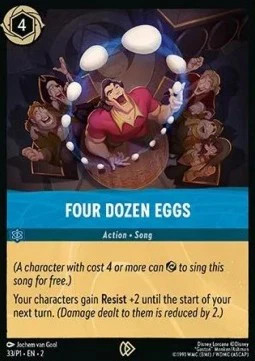 Lorcana Four Dozen Eggs PR1-033 Promo Englisch NM Foil