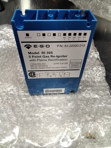 BRAND NEW 5 POINT GAS REIGNITER WITH FLAME RETRIFICATION PT# 83.22000.015 MODEL# - Picture 9 of 12