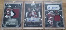 2021 RONDALE MOORE PANINI BLACK  ROOKIE GAME PATCH AUTO's #/49, #/99, #/199