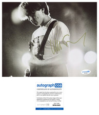 Will Sergeant ‘Echo And The Bunnymen’ Band Guitarist Signed 8x10 Photo ACOA