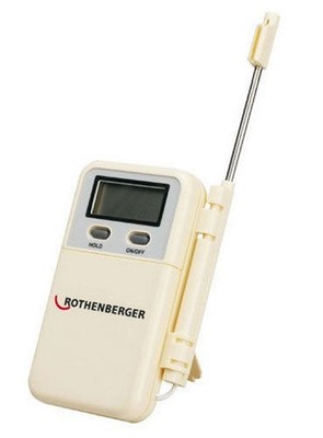 DIGITALES KONTAKTTHERMOMETER -50°C + 300°C RO-THERM PRO ROTHENBERGER (26614)