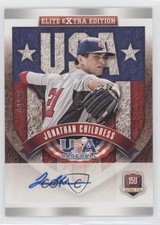 2015 Panini Elite Extra Edition Signatures 44/49 Jonathan Childress #13 Auto 0c6