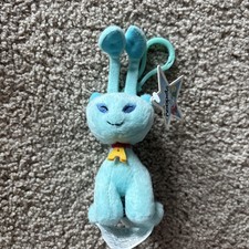 Vintage Neopets Blue Aisha Plush Backpack Clip Keychain 5 With Tags