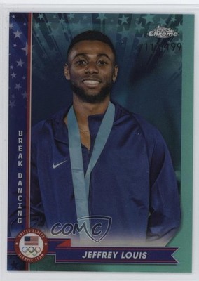 2024 Chrome US Olympic & Paralympic Team and Hopefuls 112/199 Jeffrey Louis 15wb