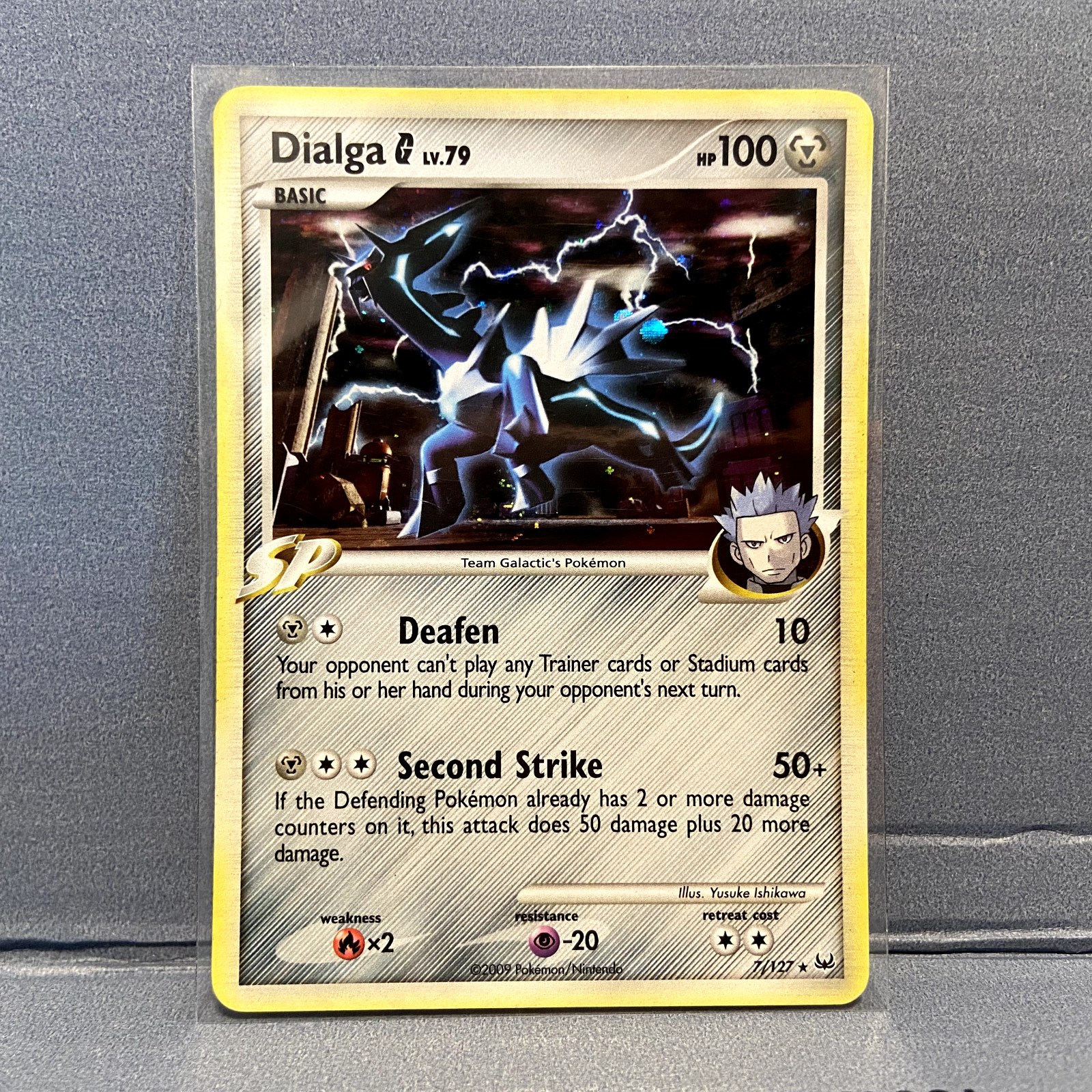 Dialga G (7/127) - Pokemon Platinum - Holo Rare - LP