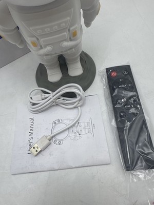 SFOUR Star Projector Galaxy Night Light Astronaut Starry Nebula A-S-123-WHT