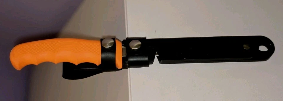  Cuchillo Cutco Fisherman's Solution con funda mango naranja 5721 Foto 4 de 4