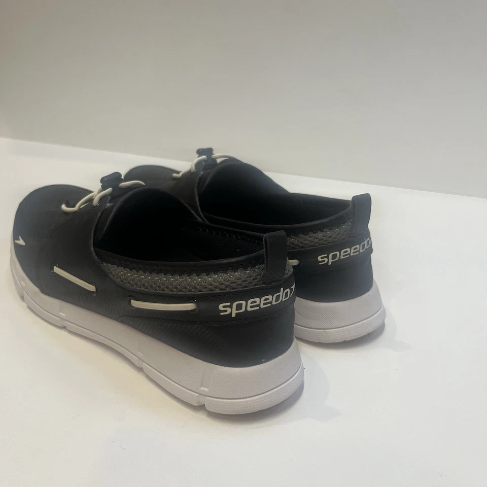 Zapatos para hombre Reef Breakwater talla 9 negros sin cordones mocasines para barco calce relajado informales Foto 3 de 4