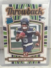 2025 Panini Donruss - Rated Rookies Throwbacks Jalen Milroe #18 (RC)